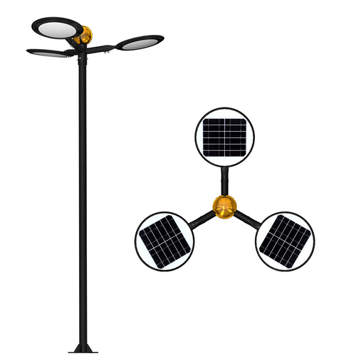 Petal-shaped solar street light/Petal-shaped solar street light for scenic area lighting