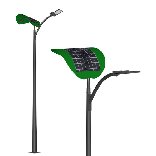 Leaf-shaped Solar Street Light