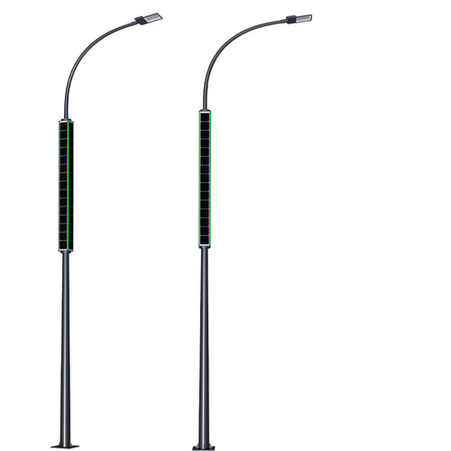 Triangular Solar Panel Solar Street Light
