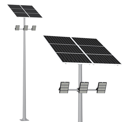 12-Meter Solar High-Mast Light for Sports Court