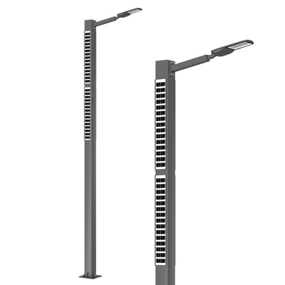 Wind-resistant Integrated all-in-one solar street light