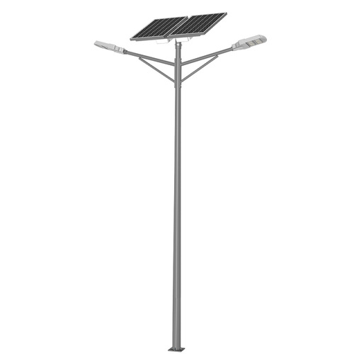 Solar street light with motion sensor